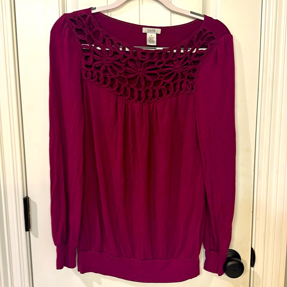 Cache long sleeve women’s blouse